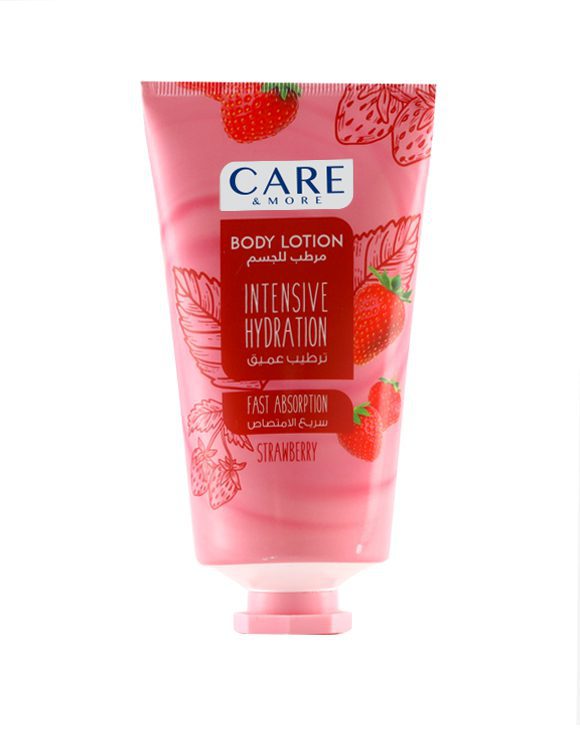 Body lotion strawberry كير اند مور لوشن للجسم بالفراولة - 150مل - الصورة 1
