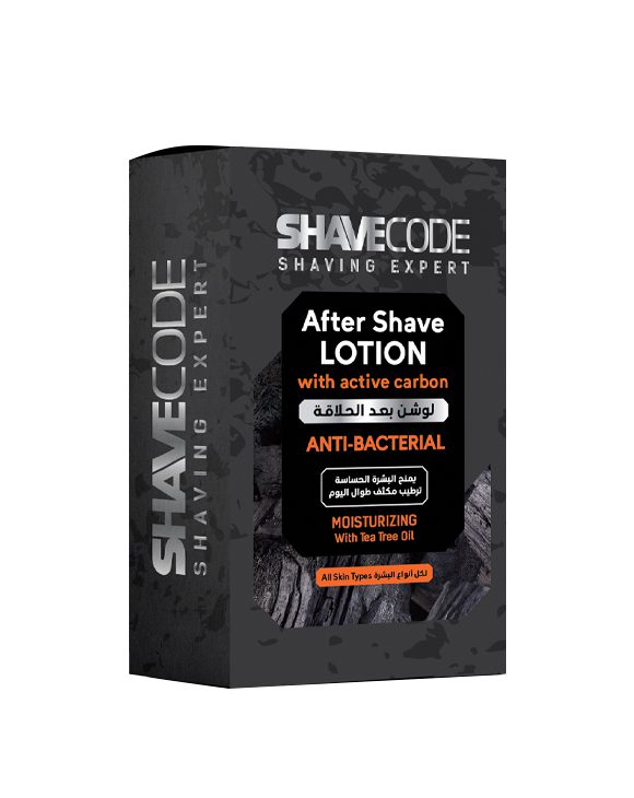 After shave charcoal شيف كود بعد الحلاقة - لوشن 175مل - الصورة 1