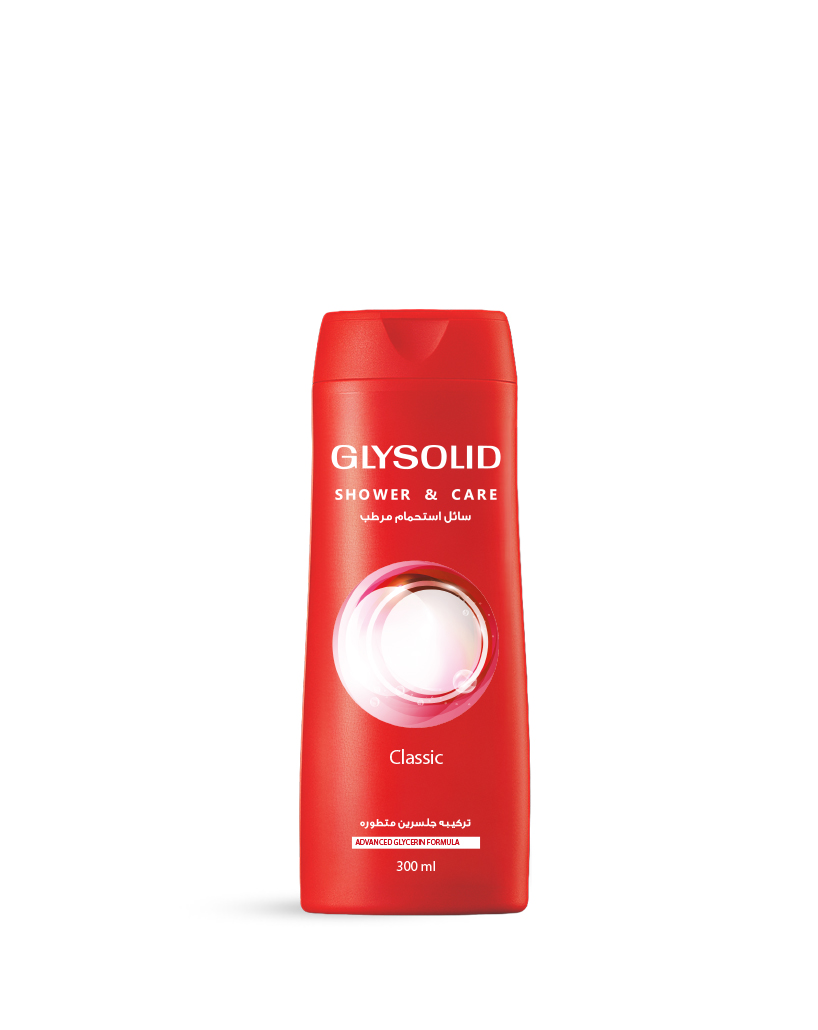 shower gel classic جليسوليد شاور جيل كلاسيك 300 مل - الصورة 1