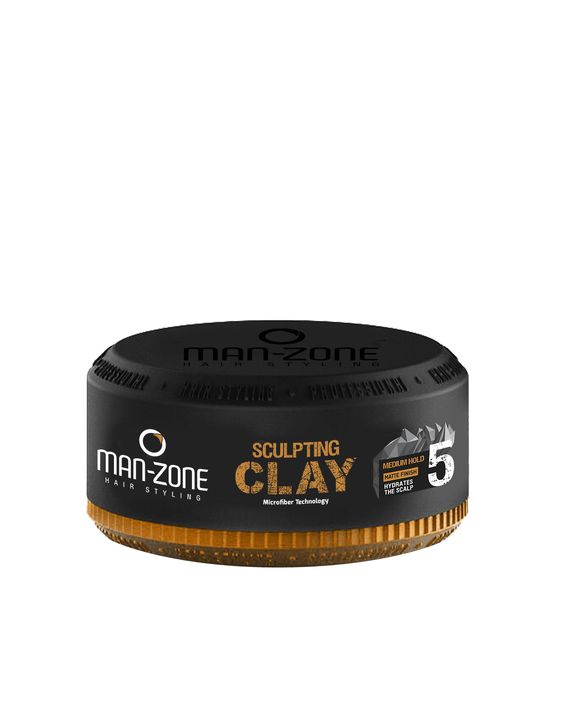 clay MAN ZONE Fiber Clay Wax - Matte Effect - 125ml - Image 1