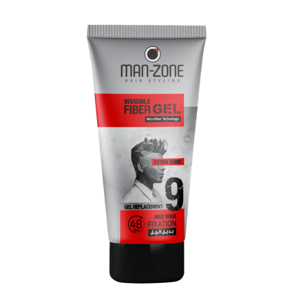 MAN ZONE Invisible Fiber Gel – Max Hold - 175ml