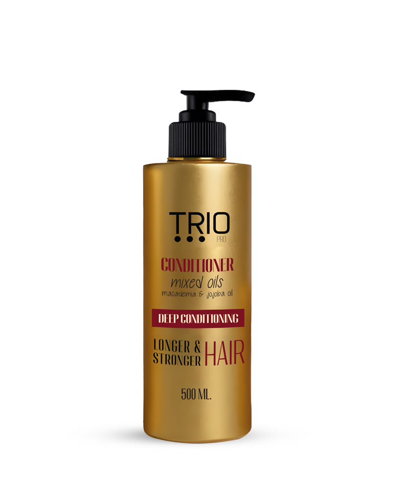 trio-new-mixed-oils-conditioner Trio pro conditioner with mixed oils - 500ml - Image 1