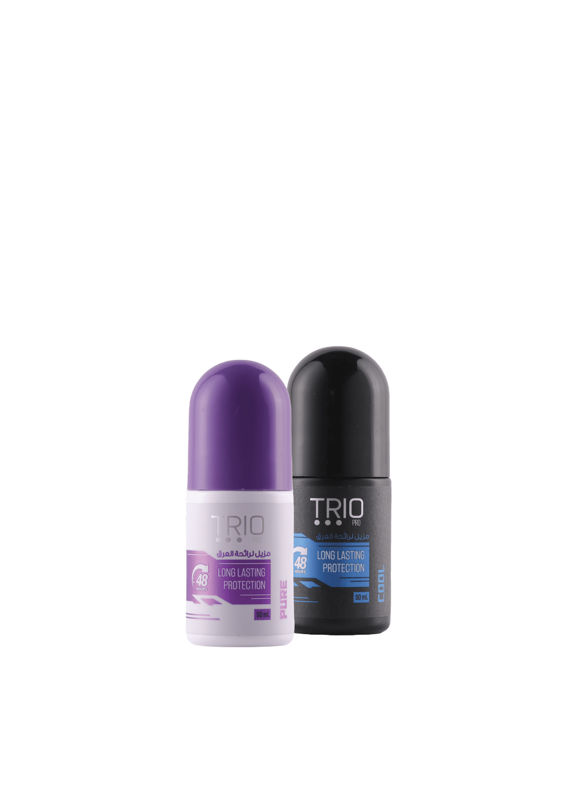 trio-cool-pure Trio Roll-On 50ml 2 Pieces (Cool + Pure) - الصورة 1